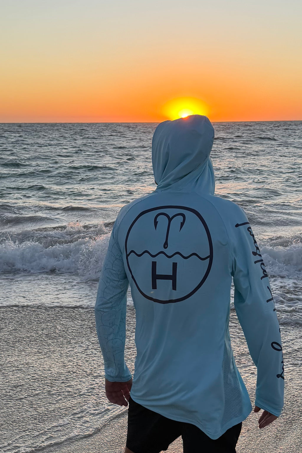 COMING SOON!!! NEW V2 Sky Blue UPF 50+ hooded fishing shirt